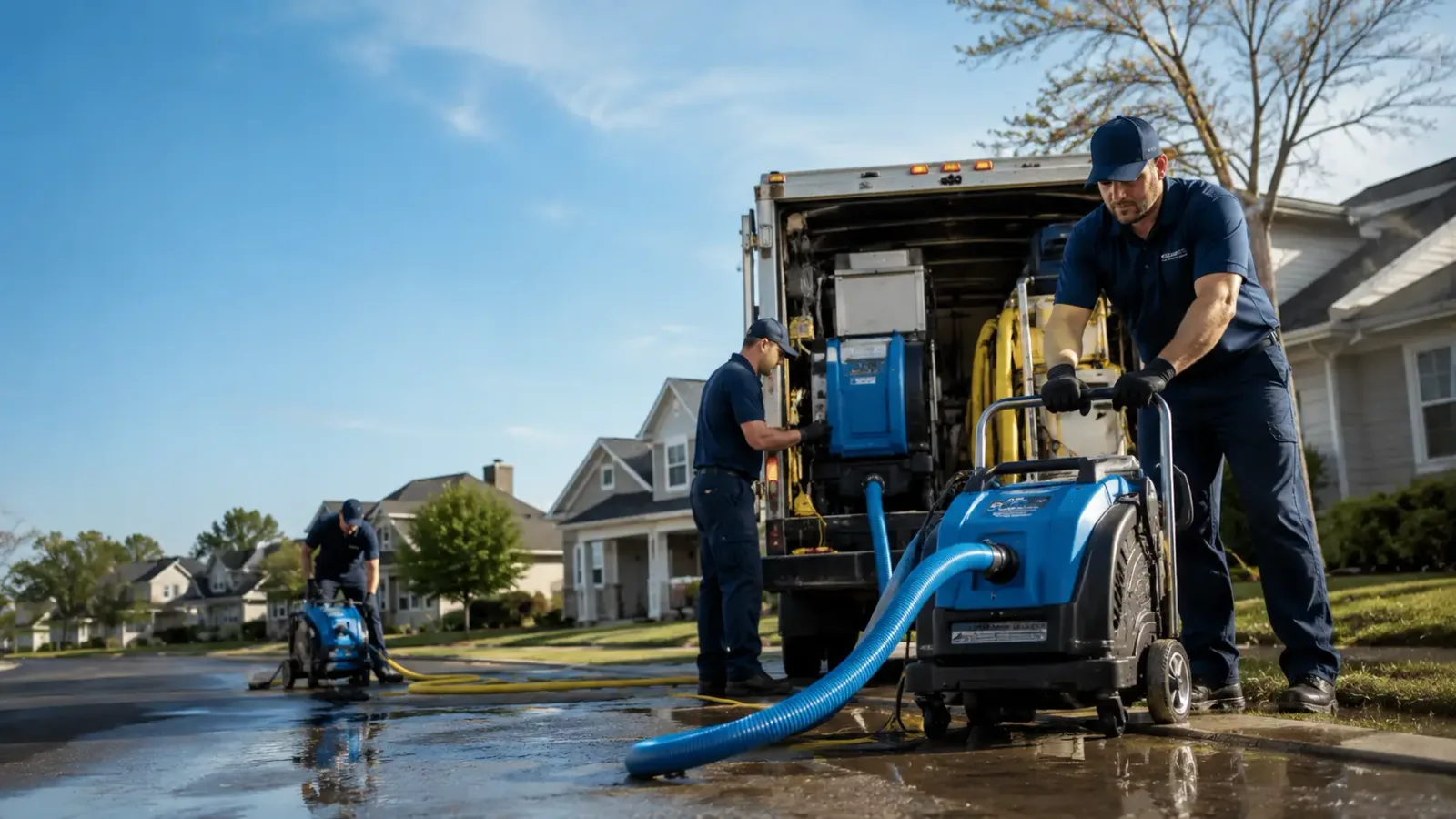 Flood Damage Cleanup in El Nido, CA